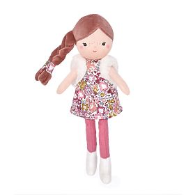 Doudou Jolijou Poupée Julia 25 cm rose, Doudou Jolijou Paris