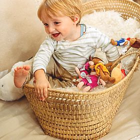 Doudou Jolijou Poupée Léna 16 cm jaune