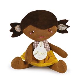 Doudou Jolijou Poupée Léna 16 cm jaune