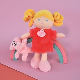 Doudou Jolijou Poupée Miss Coral 21 cm