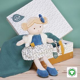 Doudou Jolijou Poupée Pollen et abeille 25 cm, Doudou Jolijou Paris