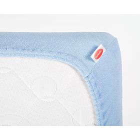 Drap éponge 120x60 cm - bleu clair
