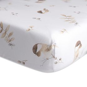 Drap-housse en coton avec élastique - Moineaux (140x70 cm), Babymatex