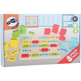 Table mathématique en bois