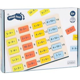 Table mathématique en bois