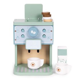 Machine à café en bois pour enfants, ensemble barista 8 pièces ECOTOYS, EcoToys