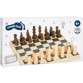 Échecs en bois jeu logique pour enfants