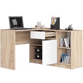 ENSEMBLE CLP B-17 COMMODE + BUREAU PK SONOMA / BLANC
