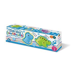Ensemble de dinosaures pour le bain