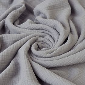 Ensemble de literie en mousseline 3 pièces Heavens - Gris, Babymatex
