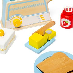 Set de petit-déjeuner en bois
