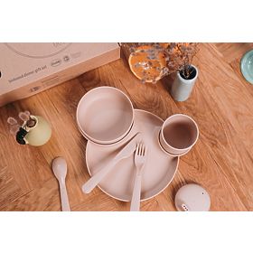 Ensemble de repas BIO - beige