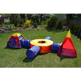 Ensemble de tentes pour enfants 7 en 1 maisons + 4 tunnels