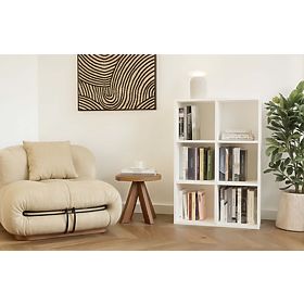 Étagère Malax MINI 2X3 BLANC