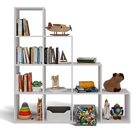 Étagère Step 4X4 BLANCHE