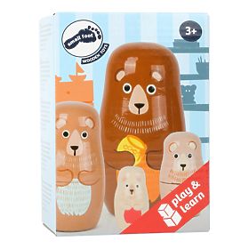Famille d'ours Small Foot Matryoshka