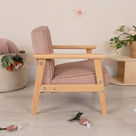 Fauteuil rétro rose pour enfants Sakura, Ourbaby®