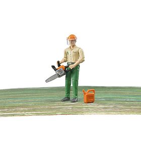 Figurine de bûcheron Bruder BWORLD, Bruder