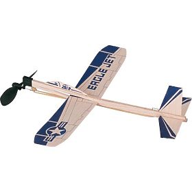 Goki Avion à élastique Eagle Jet, Goki