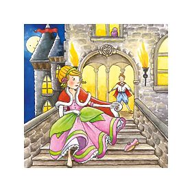 Goki Cubes en Bois Contes de Fées 9 pcs