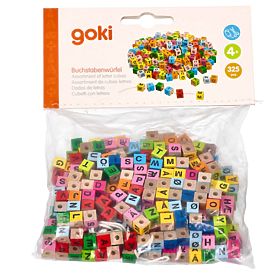 GOKI Lettres colorées à enfiler