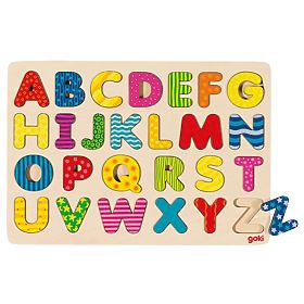 Goki Puzzle ABC - Puzzle Alphabet - Lettres majuscules