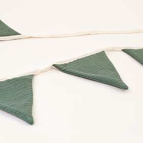 Guirlande en mousseline Ourbaby - verte, Ourbaby®