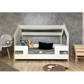 Lit cabane Puzzle - blanc, LilaBaby