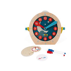 Janod Hodiny - J'apprends les horloges et l'heure