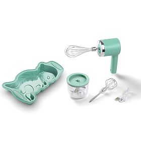 Jata Ensemble Mini Enfant 3 en 1 - mixeur, hachoir et moule