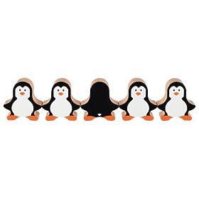 Jeu d'équilibre en bois - pingouins