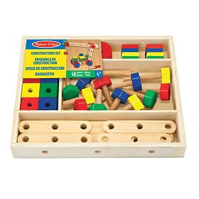 Jeu de construction en bois - 48 pièces, Melissa & Doug