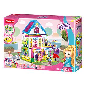 Jeu de construction Sluban Girls Dream M38-B0974 - Villa Amusante