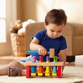 Jeu de marteau avec figurines sautantes - jouet à marteler Melissa and Doug