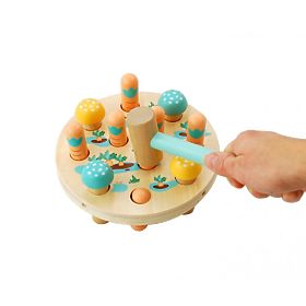 Jeu de marteau champ de carottes, AdamToys