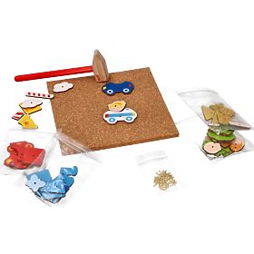 Jeu de martelage en liège Goki Ville