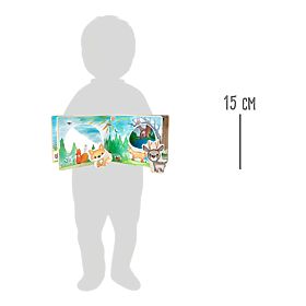 Jeu interactif de livre d'images en bois Small Foot