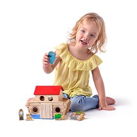Jouet en bois Arche de Noé