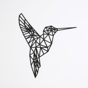 Tableau géométrique en bois - Colibri - différentes couleurs, Elka Design