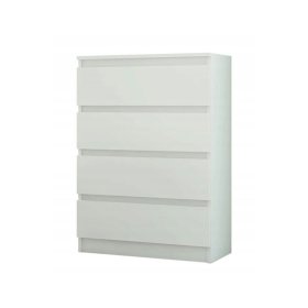 Commode enfant LULU - blanc lisse, BabyBoo