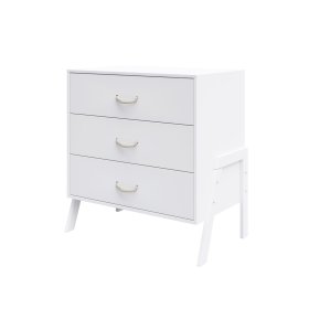 Commode CONE - BLANC avec table à langer, Pietrus