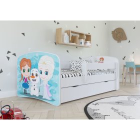 Lit pour enfant avec barrière - Frozen 2