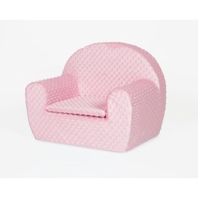 Fauteuil enfant Minky - rose