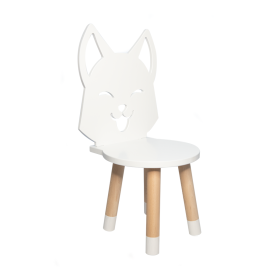 Table enfant avec chaises - Liška - blanc, Ourbaby