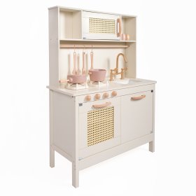 Cuisine en bois Rosie avec accessoires, Ourbaby