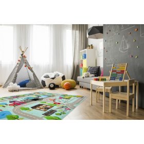 Tapis enfant - Happy city, VOPI