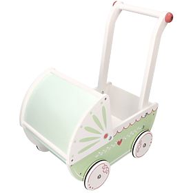 Landau en bois pour poupées
