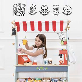 Le Toy Van Comptoir de vente 2 en 1 Honeybake