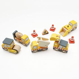 Le Toy Van Coffret d'engins de chantier