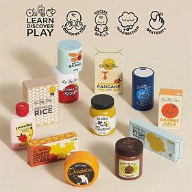 Le Toy Van Ensemble de 12 aliments, Le Toy Van